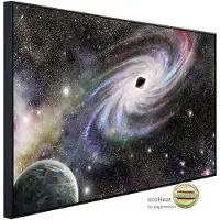 Papermoon Infrarotheizung »EcoHeat - Universum«, Matt-Effekt - bunt