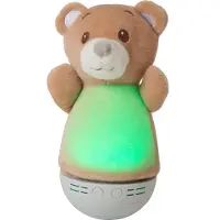 Lucide Nachtlicht Dolly Batteriebetrieben mit Musikfunktion – Brown