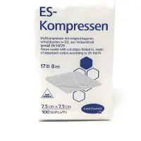 Hartmann ES-Kompressen 7,5x7,5cm 100 St