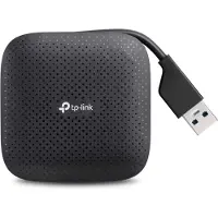 TP-LINK UH400 Schnittstellen-Hub USB 3.2 Gen 1 (3.1 Gen 1) Type-A 5000 Mbit/s Schwarz