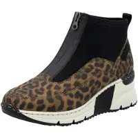 Rieker Schlupf-/Reißverschlußstiefelette Kaltfutter bis 35mm Absatz (casual) N6352-90
