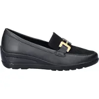 Ara Klassischer Slipper in schwarz | Gr.: 38,5