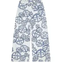 Schiesser Pyjamahose "Mix + Relax" seitliche Taschen, weites Bein, Baumwolle, Bindekordel