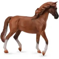 Collecta Paarden 1:12 DELUXE: ARABIER MERRIE KASTANJEBRUIN 23.5x19cm