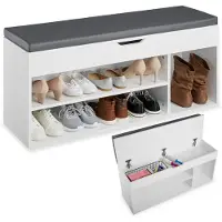 TecTake - Schuhbank Natalya weiß SKU: 403623