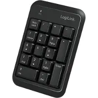 Logilink ID0201, Bluetooth, 17, Laptop, Schwarz