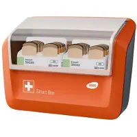 WERO Smart Box Pflasterspender gefüllt mit SkinColor Pflasterstrips 1 St