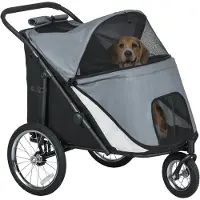 PawHut Hundebuggy 111L x 70B x 97,5H cm | Gr.: onesize