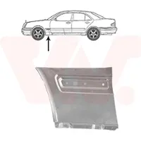VAN WEZEL Kotflügel [Hersteller-Nr. 3028155] für Mercedes-Benz