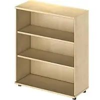 Schäfer Shop Regal TETRIS WOOD, 3 OH, Höhe inkl. Gleiter, B 1000 mm, Ahorn-Dekor