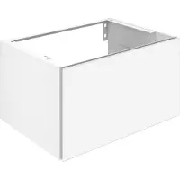 Keuco Waschtischunterbau X-LINE 650 x 400 x 490 mm trüffel