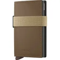 Secrid Damen Portemonnaies Bandwallet Matte - Khaki - Größe ONESIZE