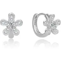 Beneto Charming round earrings with zircons AGUC2732