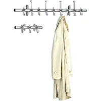 Kerkmann Wandgarderobe Arte, 3 Haken, silber