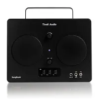 Tivoli Audio SongBook Black, tragbares Kraftpaket im Vintage-Stil, EQ, Bluetooth, Akku