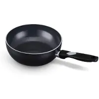 Beka Pro Induc, Rund, Wok-/Bratpfanne, Schwarz, Keramik, Aluminium, 4,6 l