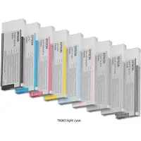 Epson Singlepack Light Cyan T606500, 220 ml, Helle Cyan, Tinte auf Pigmentbasis, 220 ml, 1 Stück(e)