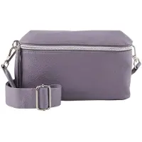Tom Tailor Damen TTORLA Gürteltasche aus Lederimitat, lila, Uni, Gr. ONESIZE