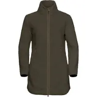 Jack Wolfskin Funktionsmantel "HIGH CURL COAT W" Fleecemantel, warm & winddicht