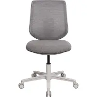 Hjh OFFICE Home Office Bürostuhl Sitflex Lady Schreibtischstuhl ohne Armlehnen Stoff Drehstuhl