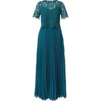 Apart - Abendkleid mit Spitzenjacke - Größe 46 - grün