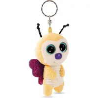 Nici Schlüsselanhänger Schmetterling Sunshine Lou 9cm-gelb-Plüsch-Begleiter für Rucksack o