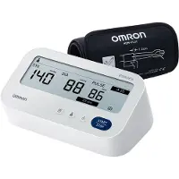 Omron Oberarm-Blutdruckmessgerät "X3 Comfort AFib, 2 Nutzer, mit AFib-Screening bei jeder Messung" 2x60 Speicher, klinisch validiert, auch für Diabetiker und Schwangere