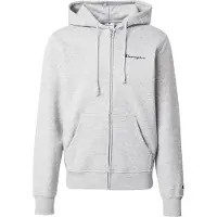 Champion Herren Sweatjacke mit Kapuze - Full Zip Hoodie Sweatshirt, Heavy Soft, Fleece, gesticktes Logo