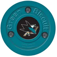 Green Biscuit Trainingspuck – NHL (San Jose Sharks)