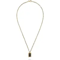 Philipp Plein Halskette mit Anhänger in Gold – (L)70cm | Gr.: onesize