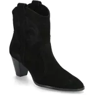 Ba&sh für Damen. 2E25NCAS Neu Casey schwarze Lederstiefel (39), 3 bis 5 cm, Keine, Lässig