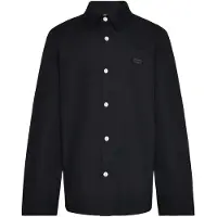 Levi's Langarmhemd KIDS "BATTERY HOUSEMARK SHIRT", Kinder, Gr. 16 (176), N-Gr, schwarz, Web, Obermaterial: 100% Baumwolle, 1-Knopf-Manschette, Hemden Langarmhemd, mit Kentkragen