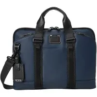 Tumi Alpha Bravo Academy Brief navy coated