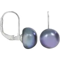 JwL Luxury Pearls Luxury Pearls - Earrings with trueue pearl metallic JL0057