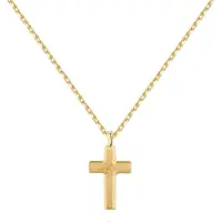 Brosway Stylish steel necklace with a cross Backliner BBC05