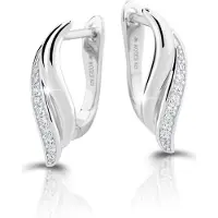 Modesi Unmistakable silver earrings with zircons M23080