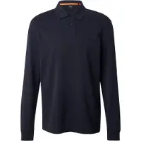 BOSS Longsleeve-Poloshirt aus Baumwolle mit Logo-Detail Grösse S