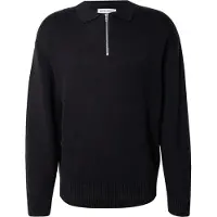 Jack & Jones Urban Langarm-polo Schwarz S Mann Schwarz S