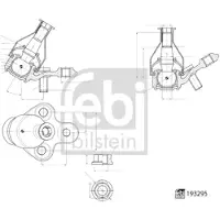 FEBI BILSTEIN Trag-/Führungsgelenk 193295