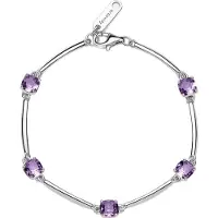 Brosway Fancy Magic Purple cubic zirconia silver bracelet FMP05