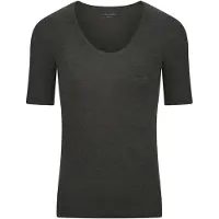 Schiesser Unterziehshirt Premium Warming in dunkelgrau-gem. | Gr.: 44