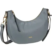 PICARD Umhängetasche Schultertasche Java Cross Bag Denim blaugrau