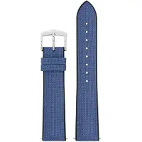 Hirsch 0925090080-2-22 Uhren-Armband Arne L 22 mm Blau