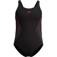 Speedo ECO Placement Muscleback Badeanzug Mädchen 152