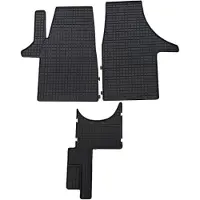 Petex Gummimatte für VW T5 ab 05/2003-05/2015 / T6 ab 06/2015 Führerhaus 3-Sitzer