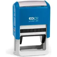 Colop Drucker 35 30x50mm blau/blau