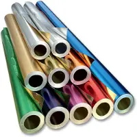 Folia Alu-Bastelfolie, (B)500 mm x (L)10 m, grn / gold