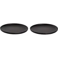 Maastricht porselein Maastricht Porzellan Teller Universe 19 cm Schwarz Porzellan 2 Stück