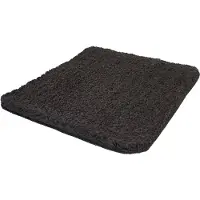 Kleine wolke Badematte "Trend", rutschhemmend beschichtet, schnell trocknend-fußbodenheizungsgeeignet, Badteppich, Uni Farben, waschbar