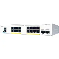 Cisco Catalyst C1000-16P-2G-L, Managed, L2, Gigabit Ethernet (10/100/1000), Power over Ethernet (PoE)